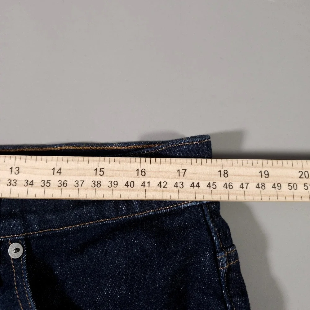 Madewell '90s Straight Jeans Women 32 Blue NM187 DM7103 Indigo High Rise Denim - Picture 6 of 9